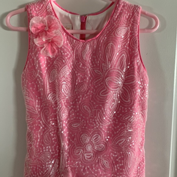 Isobella and Chloe Pink Tulle Dress - Picture 2 of 9